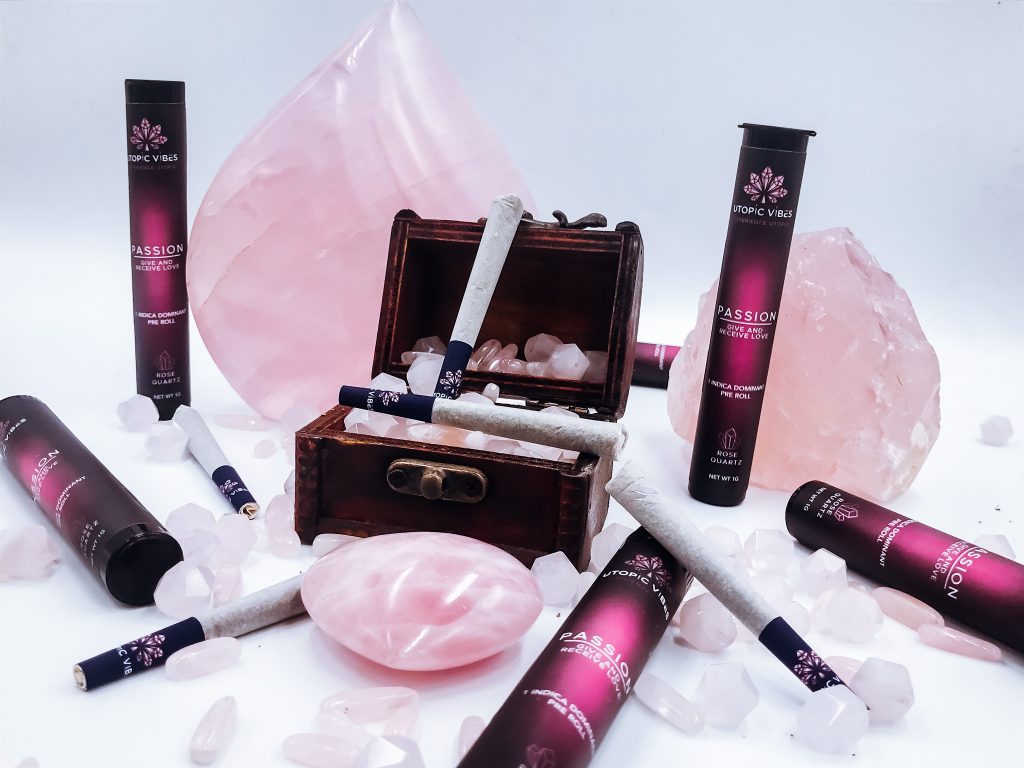 passion cannabis and crystals