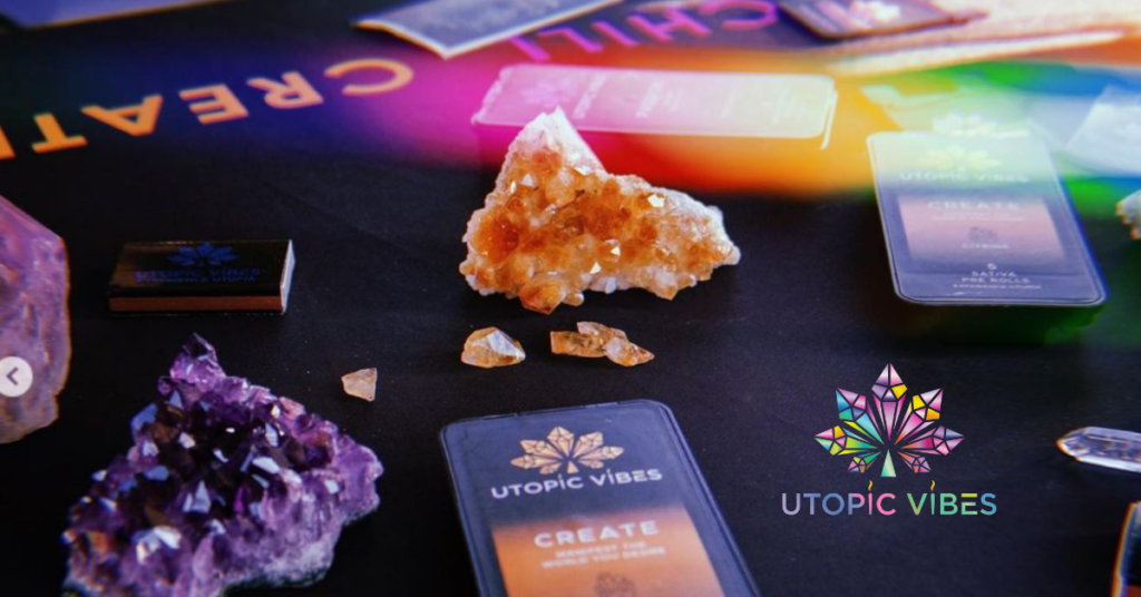 crystals and cannabis